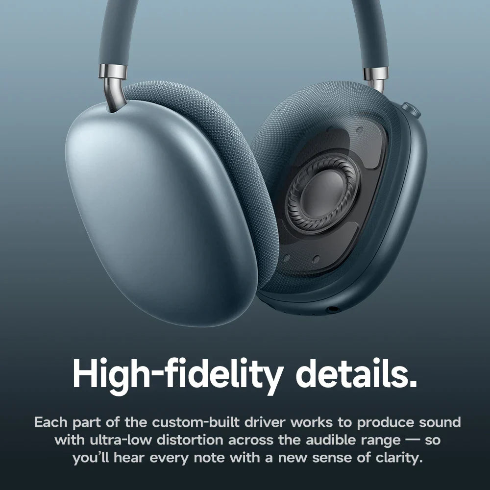 Wireless Active Noise-Cancelling Over-Ear Headphones