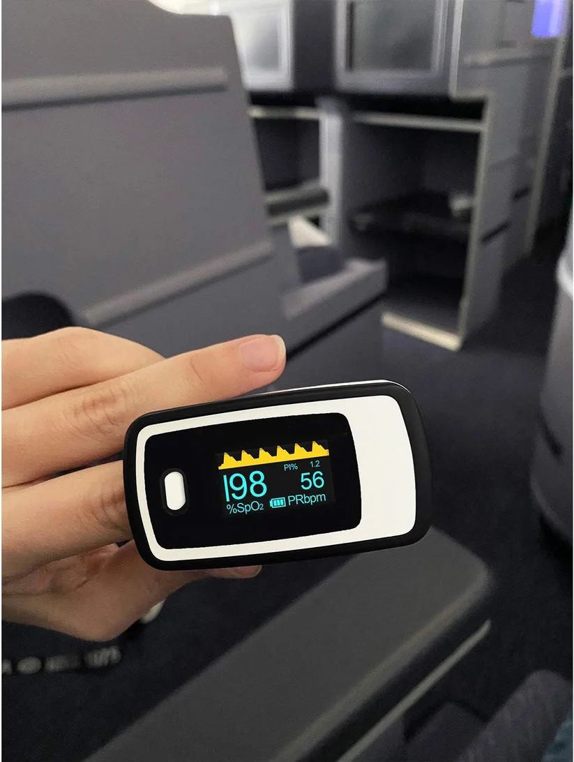 Contactless Oxygen and Pulse Monitor with OLED Display
