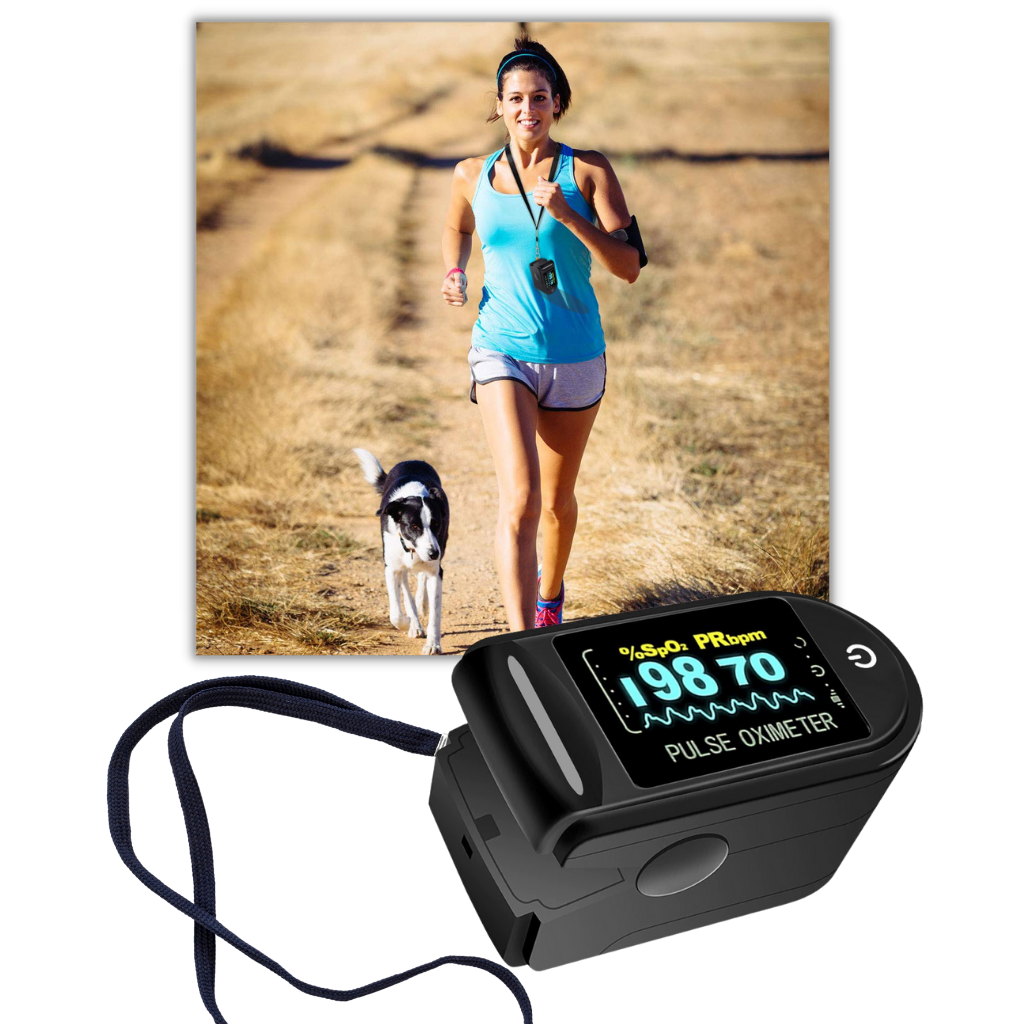 Finger Oximeter for Fast and Accurate Pulse and Oxygen Monitoring