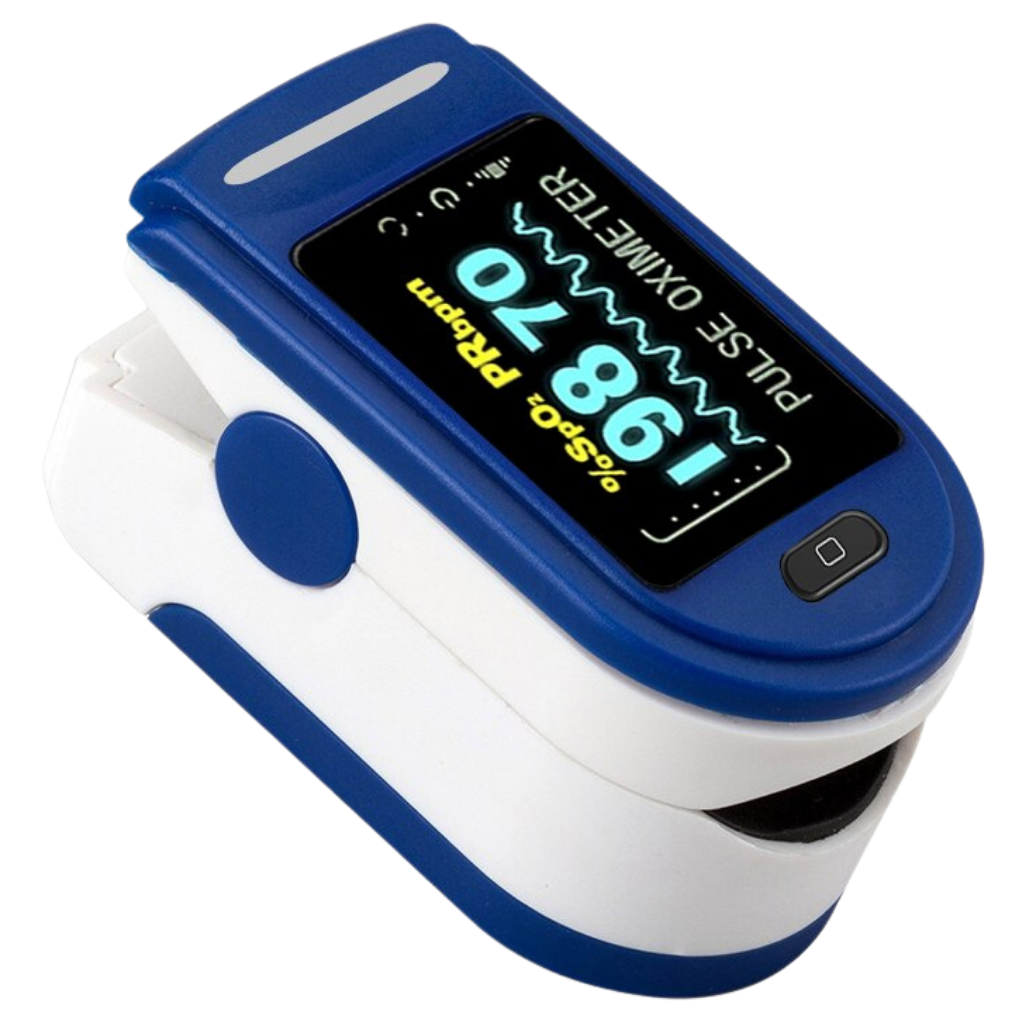 Finger Oximeter for Fast and Accurate Pulse and Oxygen Monitoring