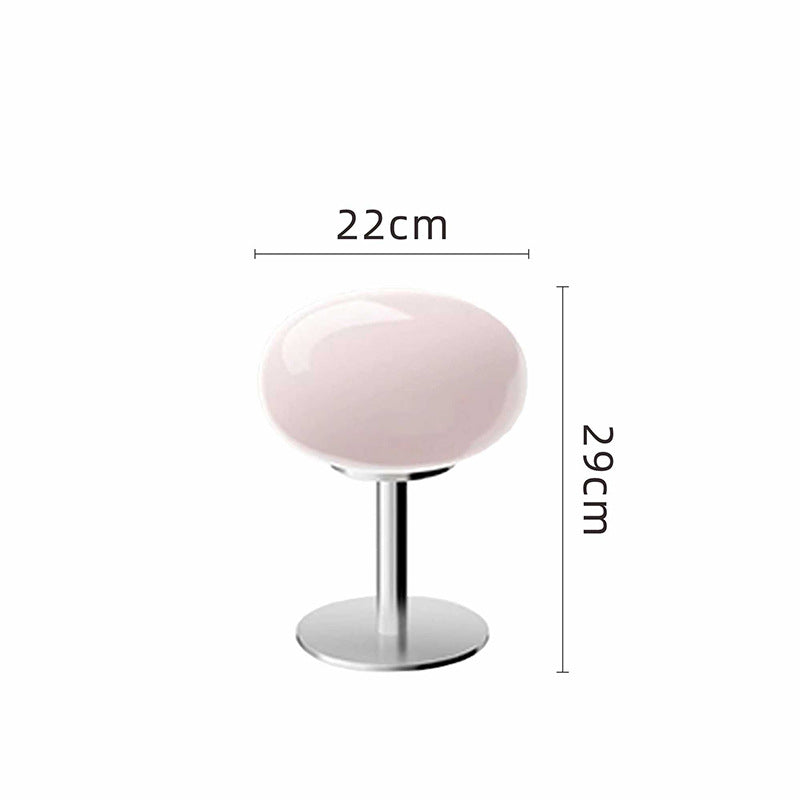 Italian Glass Table Lamp with Sculptural Design