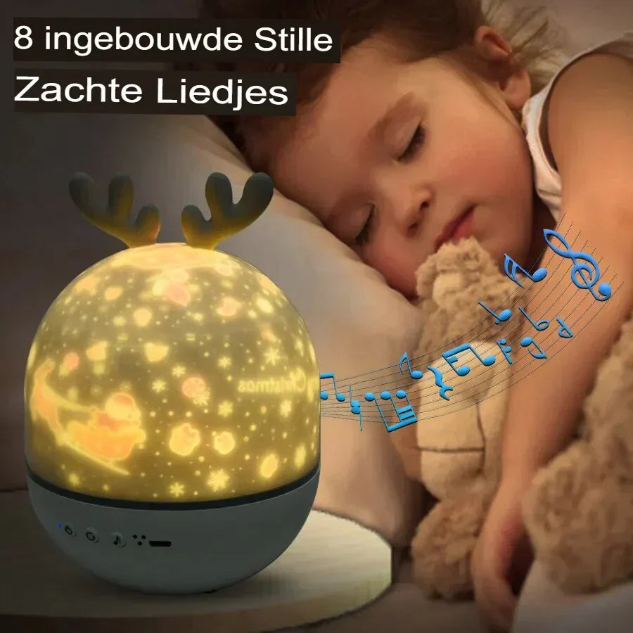 Starry Sky Projector Lamp for Kids with 6 Projection Patterns
