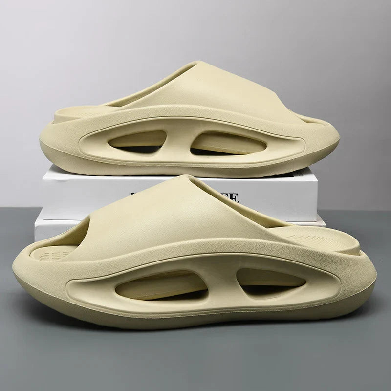 Ultra-Soft Cloud Slides with Futuristic Cut-Outs
