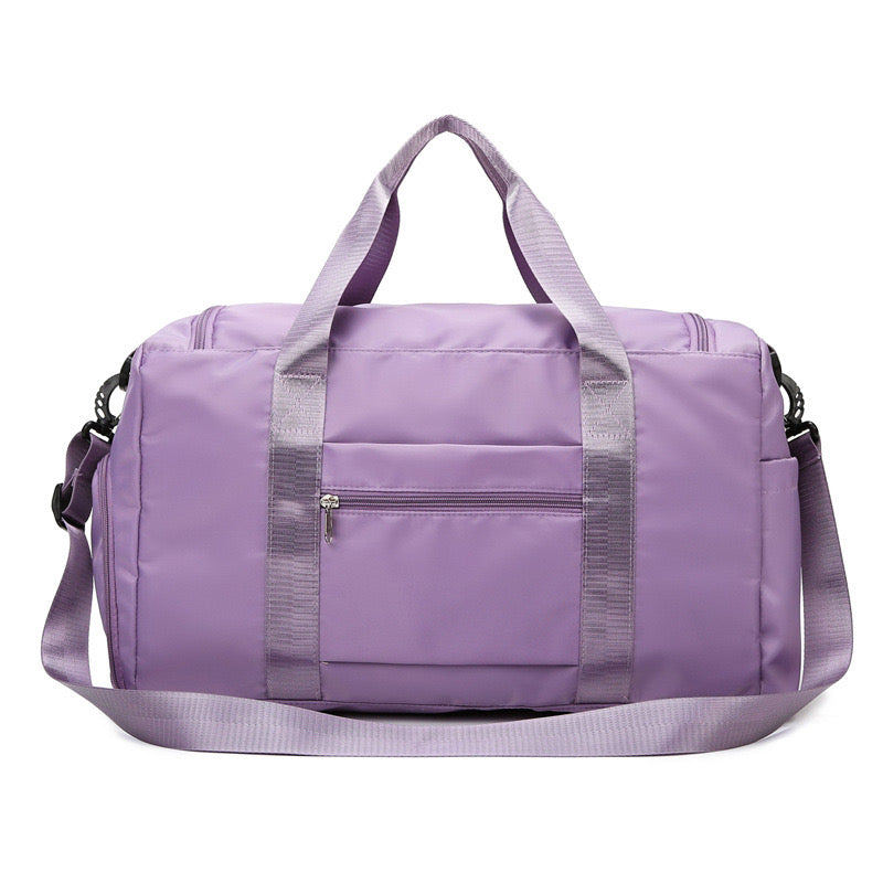 Travel Bag with Shoe Compartment and Organized Storage