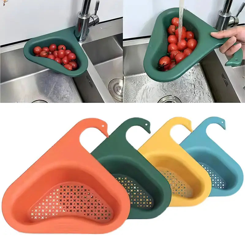 Kitchen Sink Filter Basket for Waste Management and Odor Control