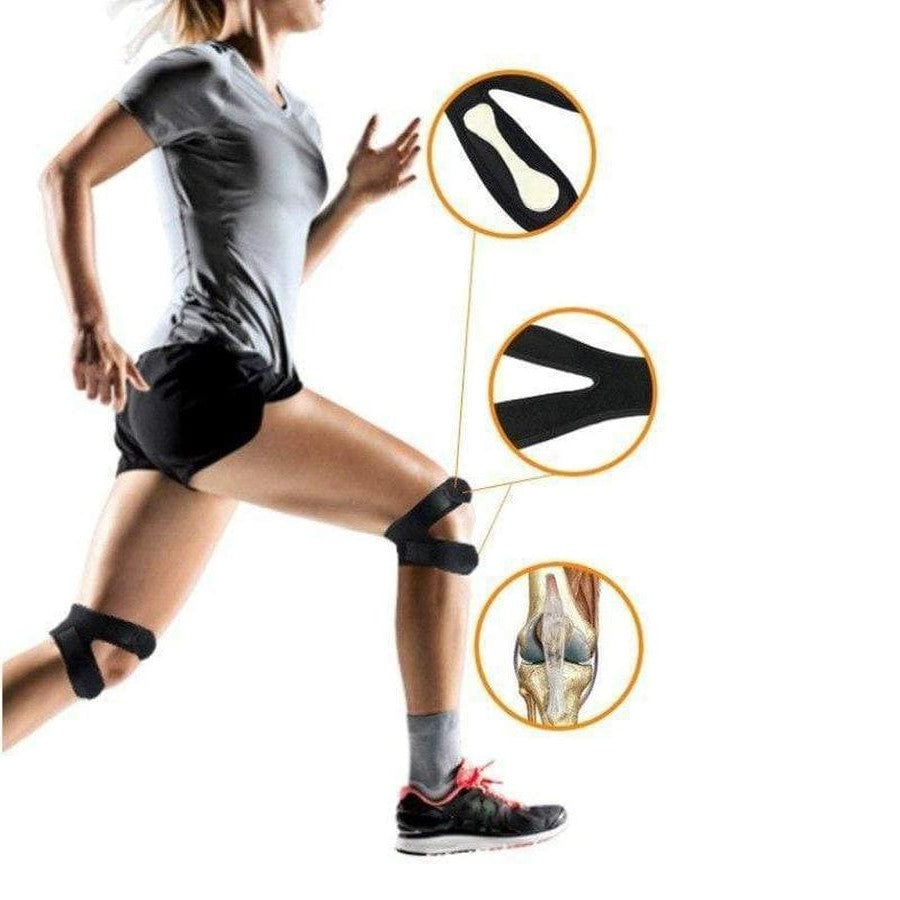 Patellar Tendon Knee Brace with Silicone Support