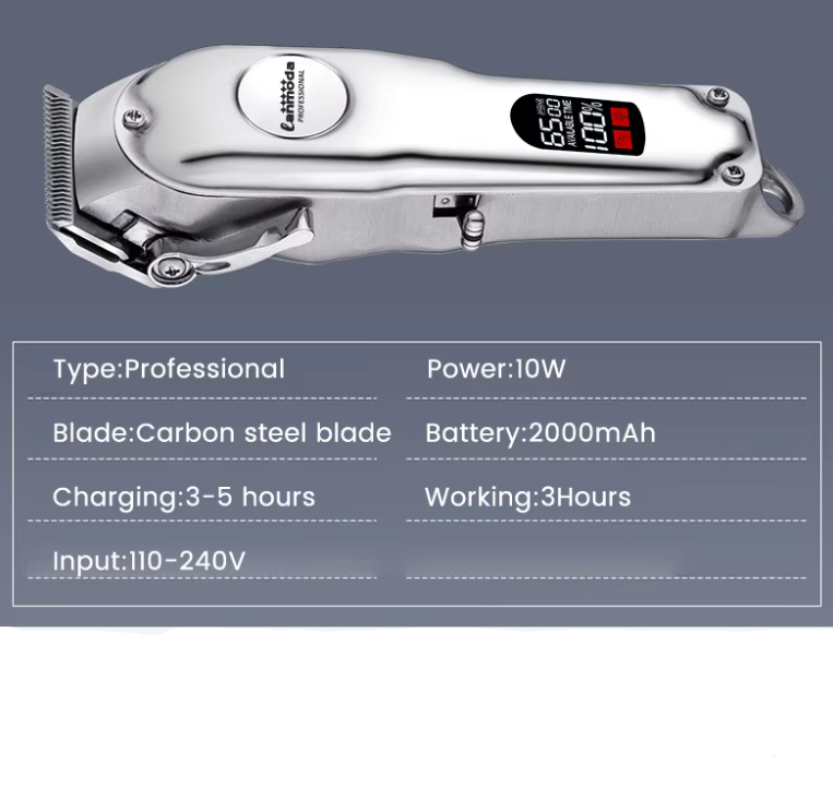 Quiet Wireless Pet Trimmer for Gentle Coat Care