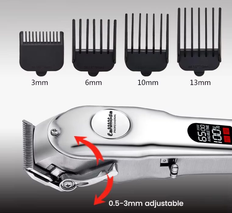 Quiet Wireless Pet Trimmer for Gentle Coat Care