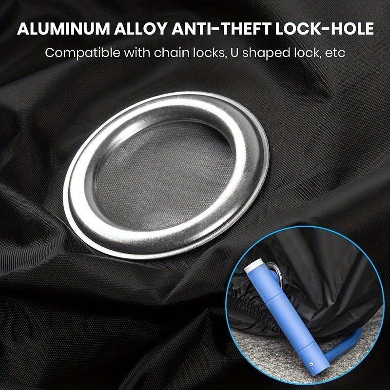 Waterproof Bicycle Cover with Theft Protection and Easy Care