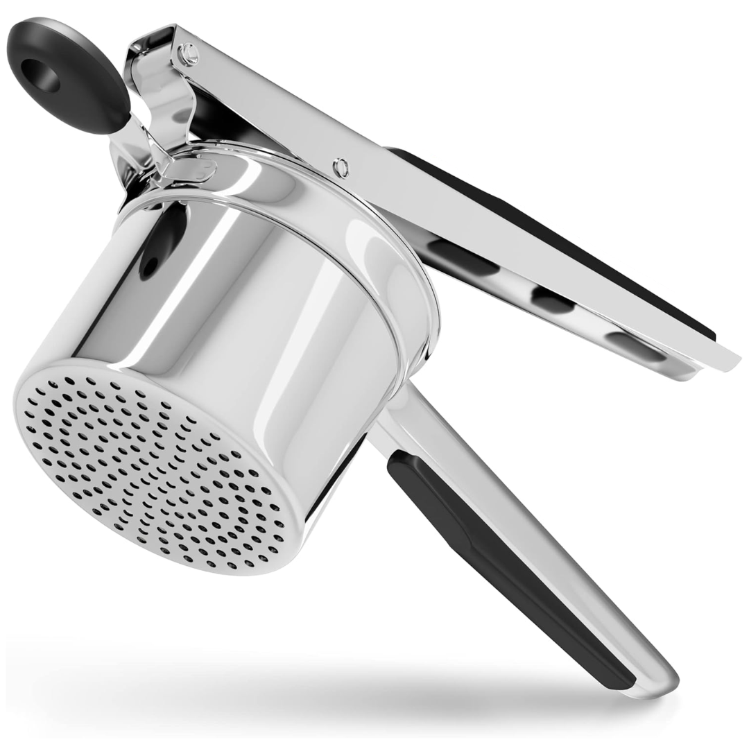 Heavy-Duty Stainless Steel Potato Masher for Smooth Mashed Potatoes