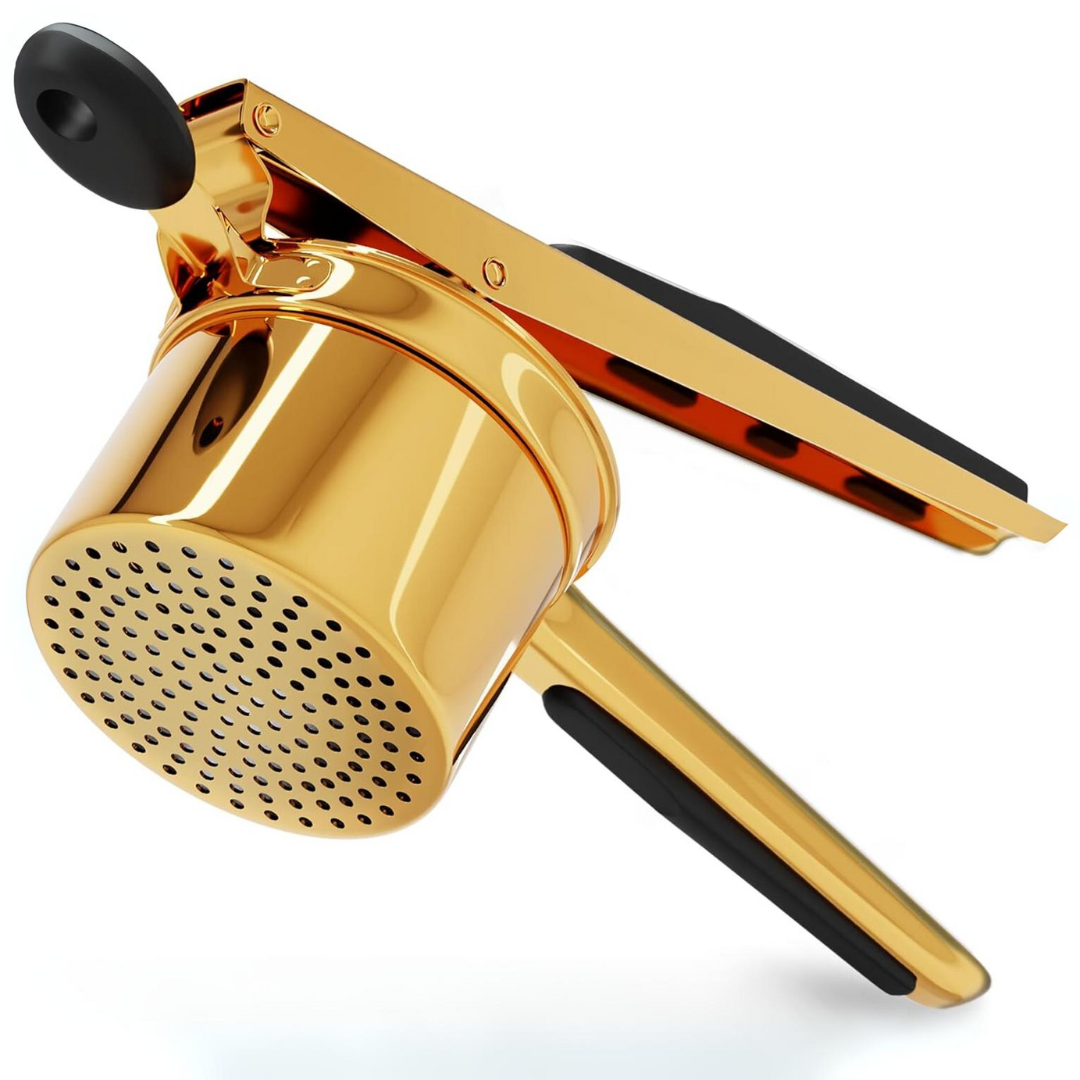 Heavy-Duty Stainless Steel Potato Masher for Smooth Mashed Potatoes