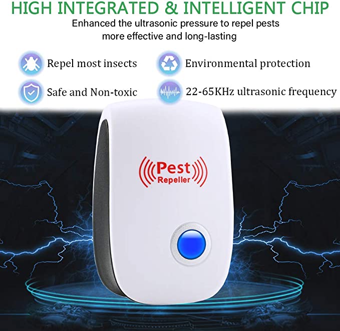 Ultrasonic Rodent Repellent Device - Chemical-Free Rat Control