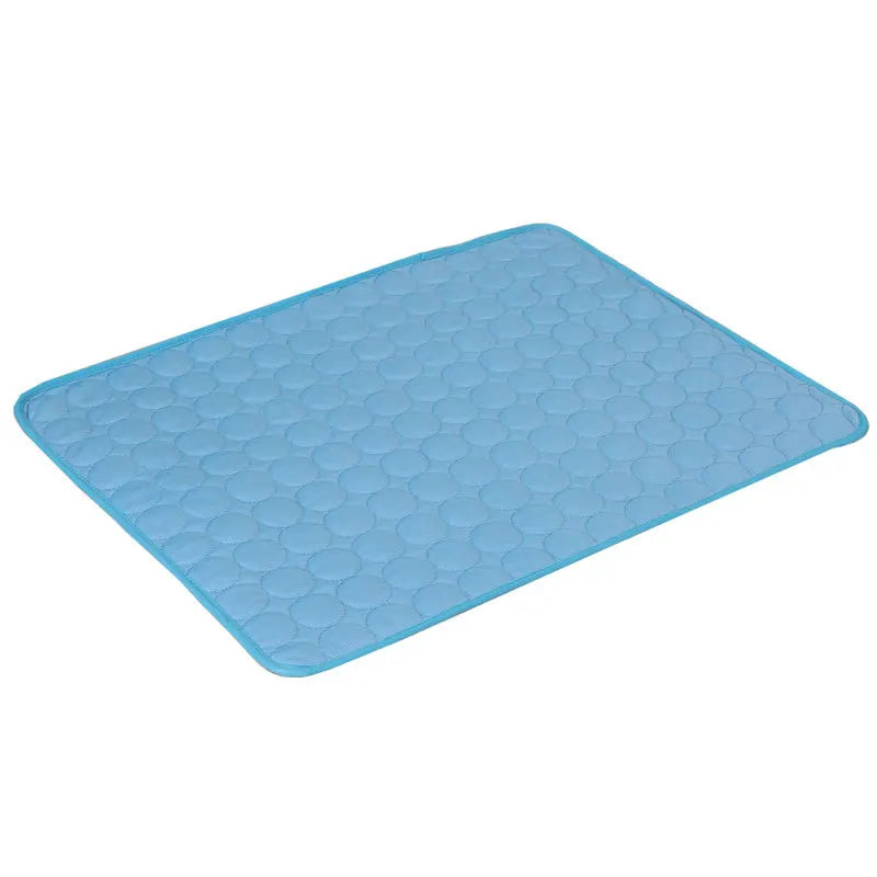 Cooling Pet Mat with Ice Silk Top Layer for Dogs and Cats