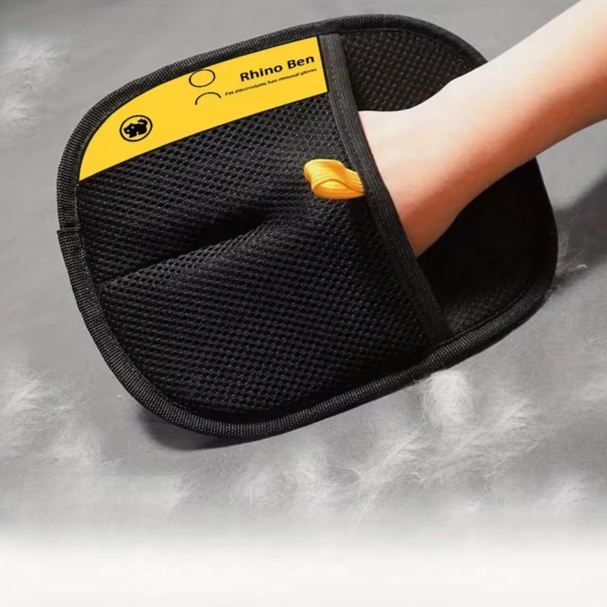Double-Sided Pet Hair Removal Grooming Gloves