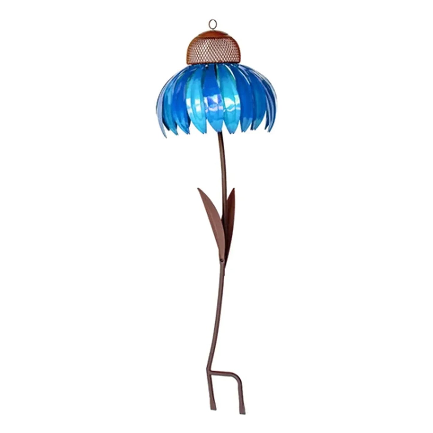 Flower Design Bird Feeder Station for Garden