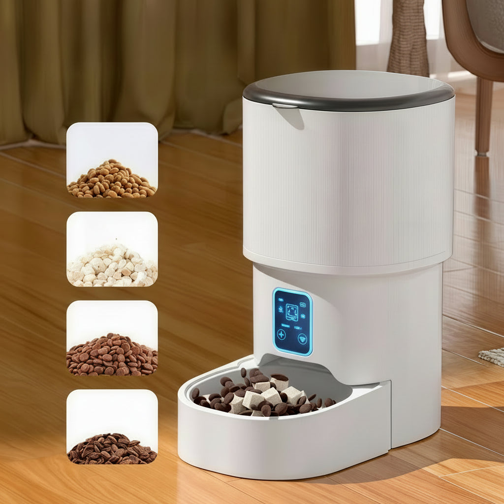 App-Controlled Automatic Cat Feeder USB Dispenser