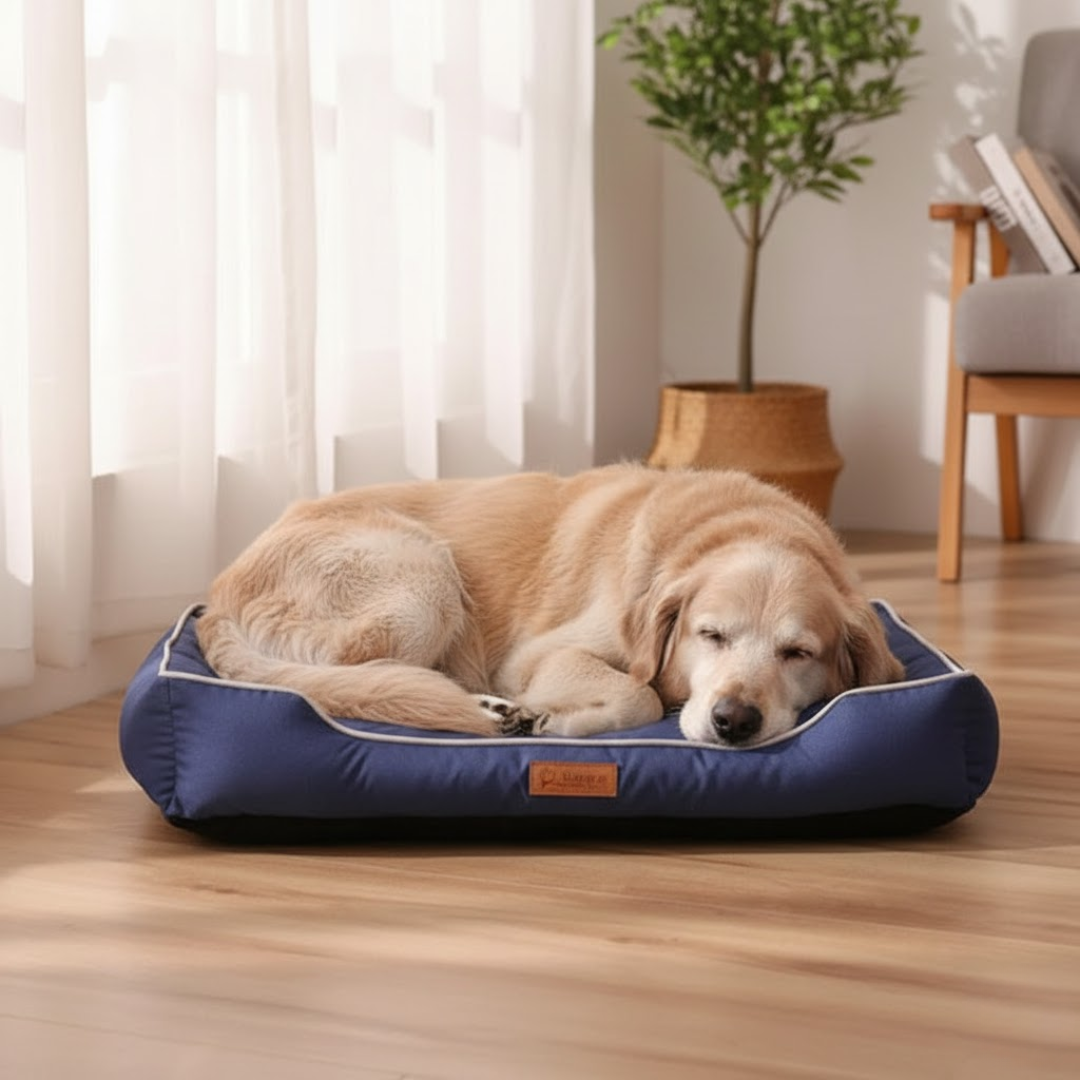 Orthopedic Dog Bed with Non-Slip Bottom and Removable Cover