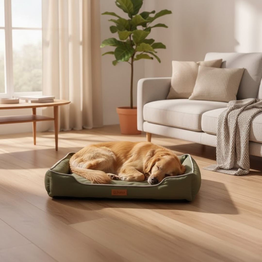 Orthopedic Dog Bed with Non-Slip Bottom and Removable Cover