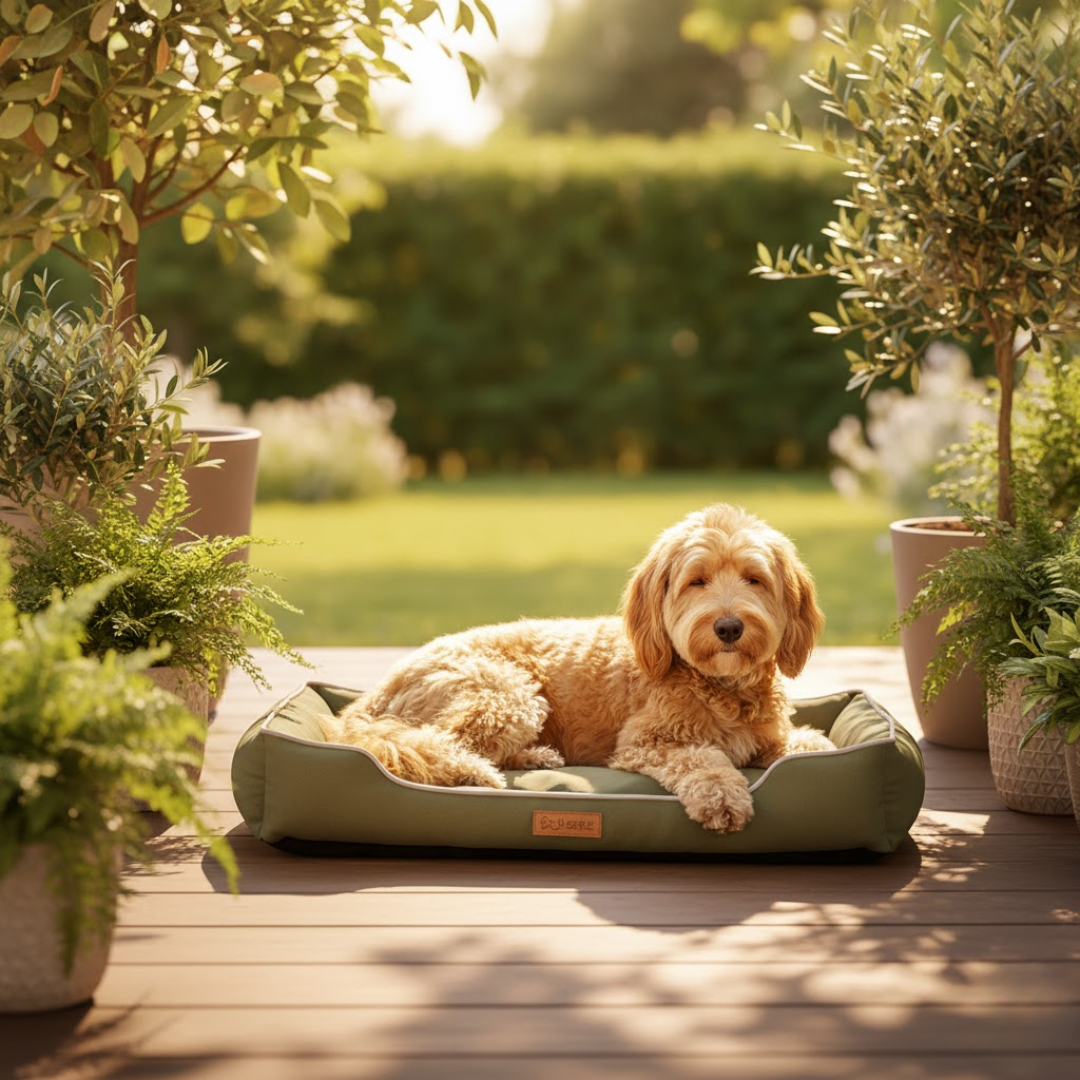 Orthopedic Dog Bed with Non-Slip Bottom and Removable Cover