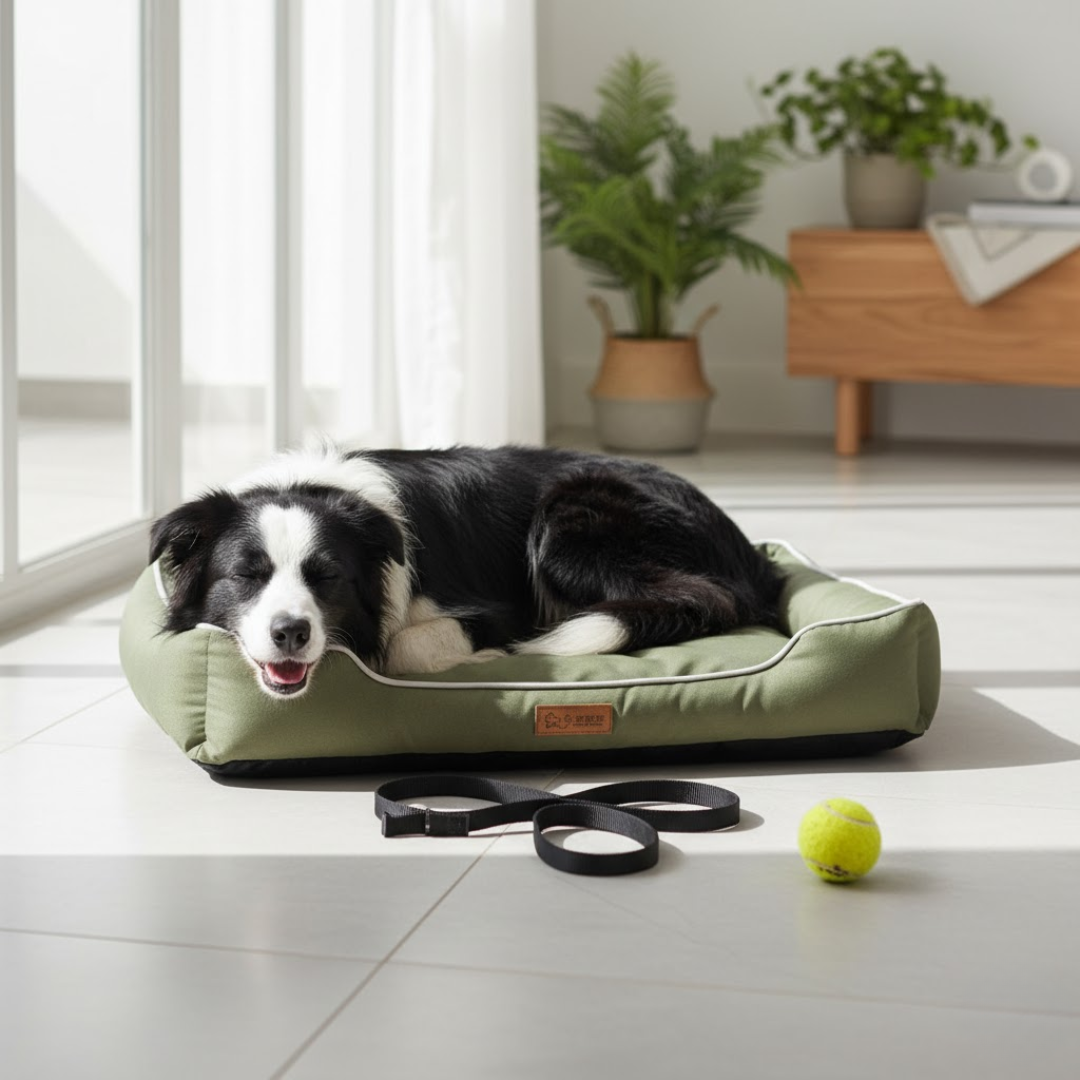 Orthopedic Dog Bed with Non-Slip Bottom and Removable Cover