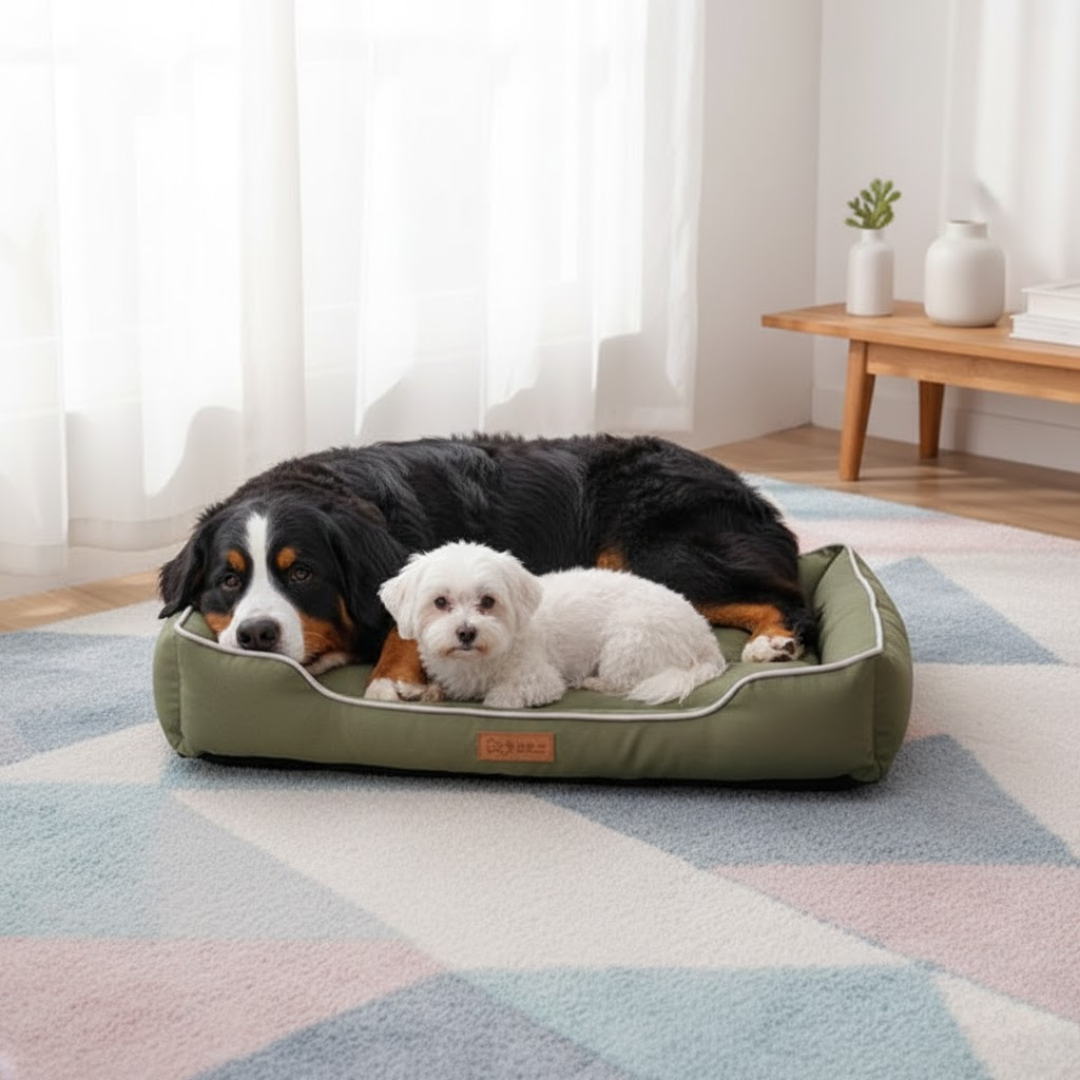 Orthopedic Dog Bed with Non-Slip Bottom and Removable Cover