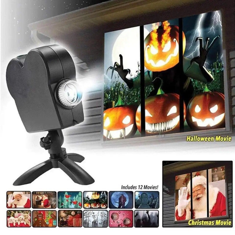 Halloween Projection Light for Spooky Home Atmosphere