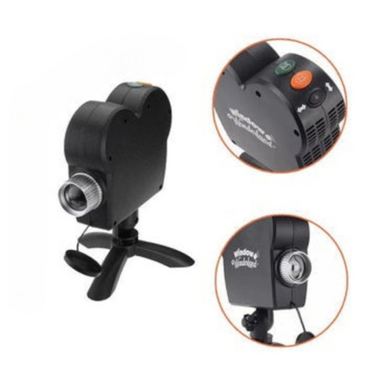 Halloween Projection Light for Spooky Home Atmosphere