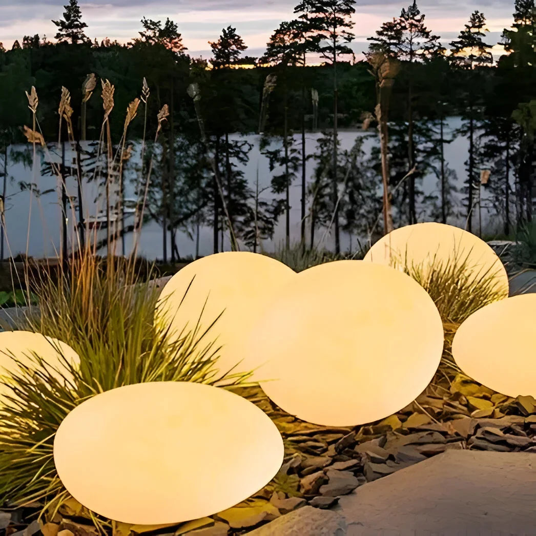Wireless Color-Changing Cobblestone Garden Light