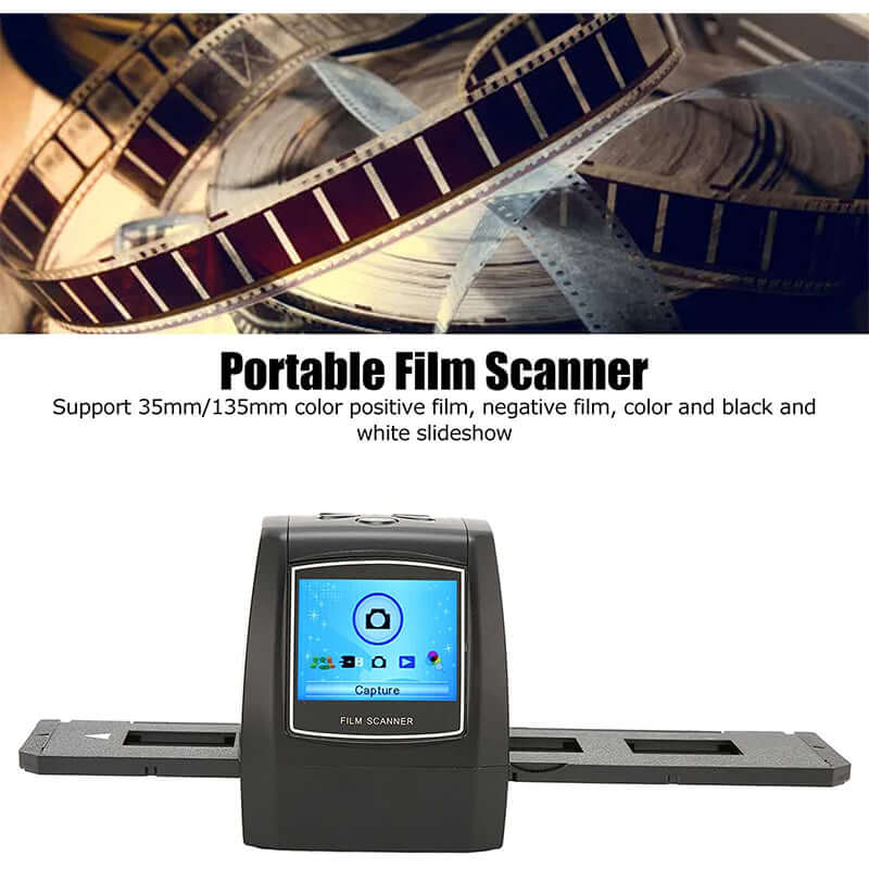 Digital Norvo Negative and Slide Scanner with LCD Screen