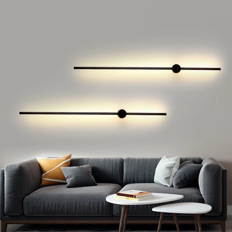 Modern Minimalist LED Linear Wall Sconce