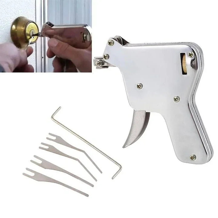 Lock Picking Tool Set for Mechanical Learning and Practice