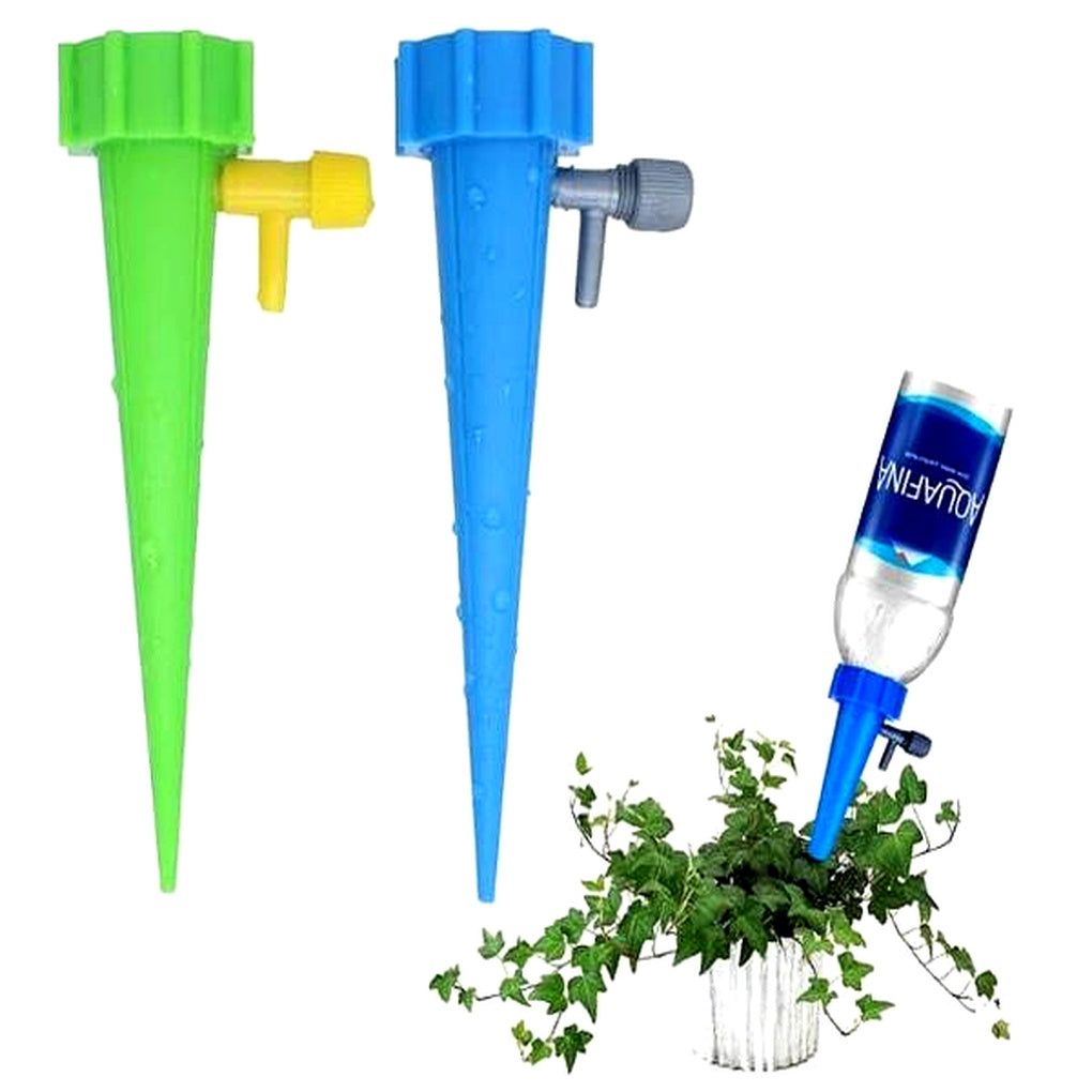 Adjustable Plant Watering Spikes for Bottles, 12-Pack