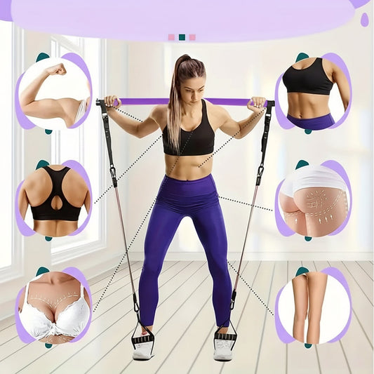 Pilates Bar Kit for Full Body Home Workouts