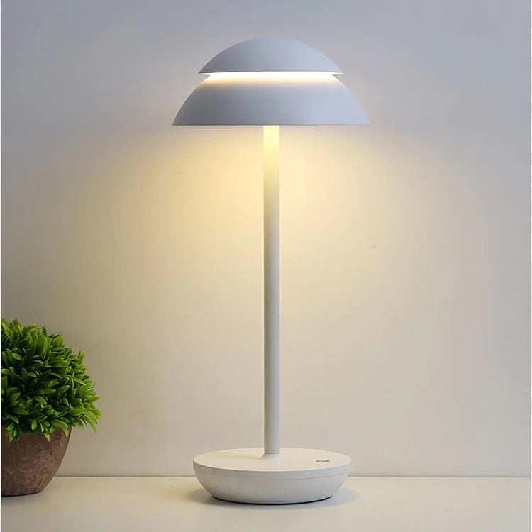 Wireless Touch-Activated Aluminum Table Lamp