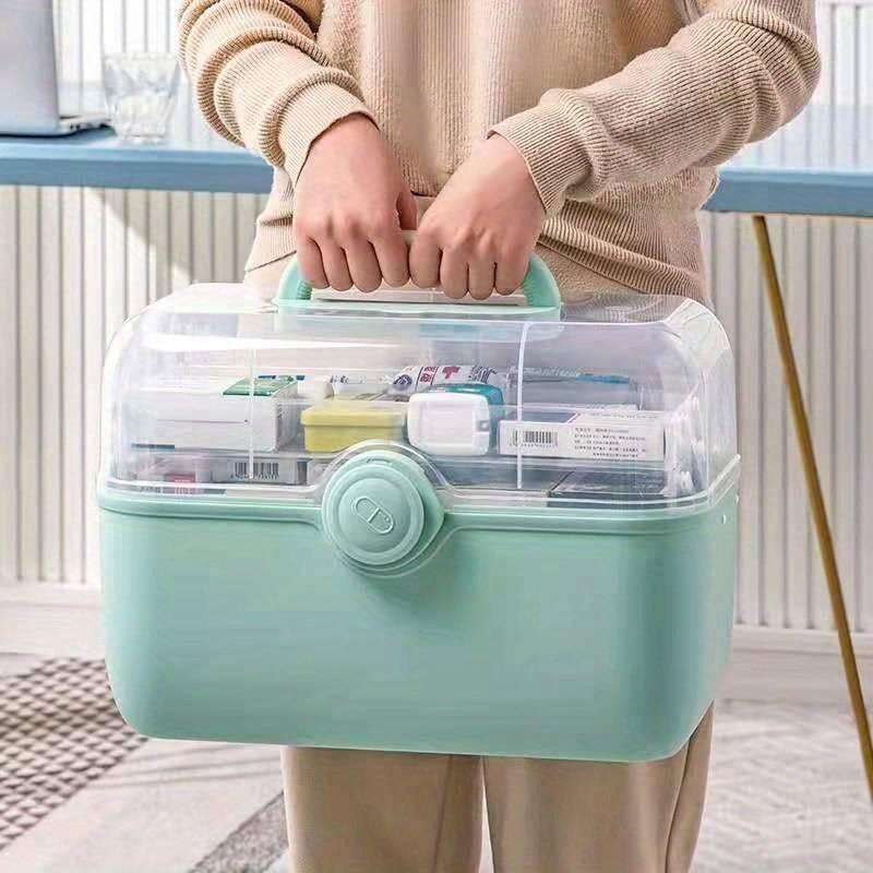 Compact Travel Medicine Organizer