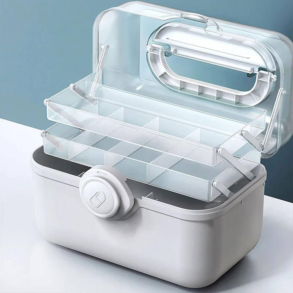Compact Travel Medicine Organizer