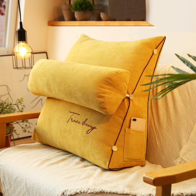 Luxurious Soft Reading Cushion with Backrest for Kids