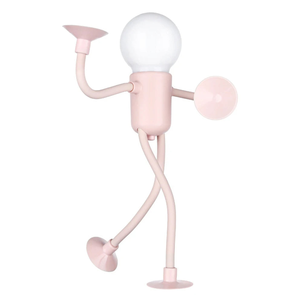 Bendable Cartoon Night Light with Suction Cup