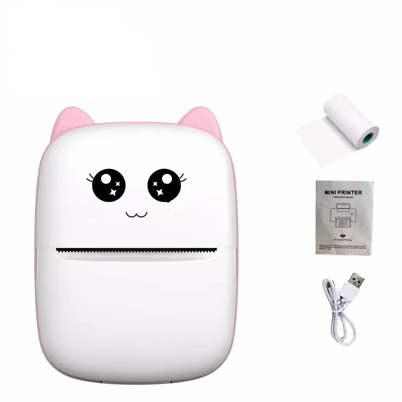 Mini Bluetooth Thermal Label Printer for Inkless Portable Printing