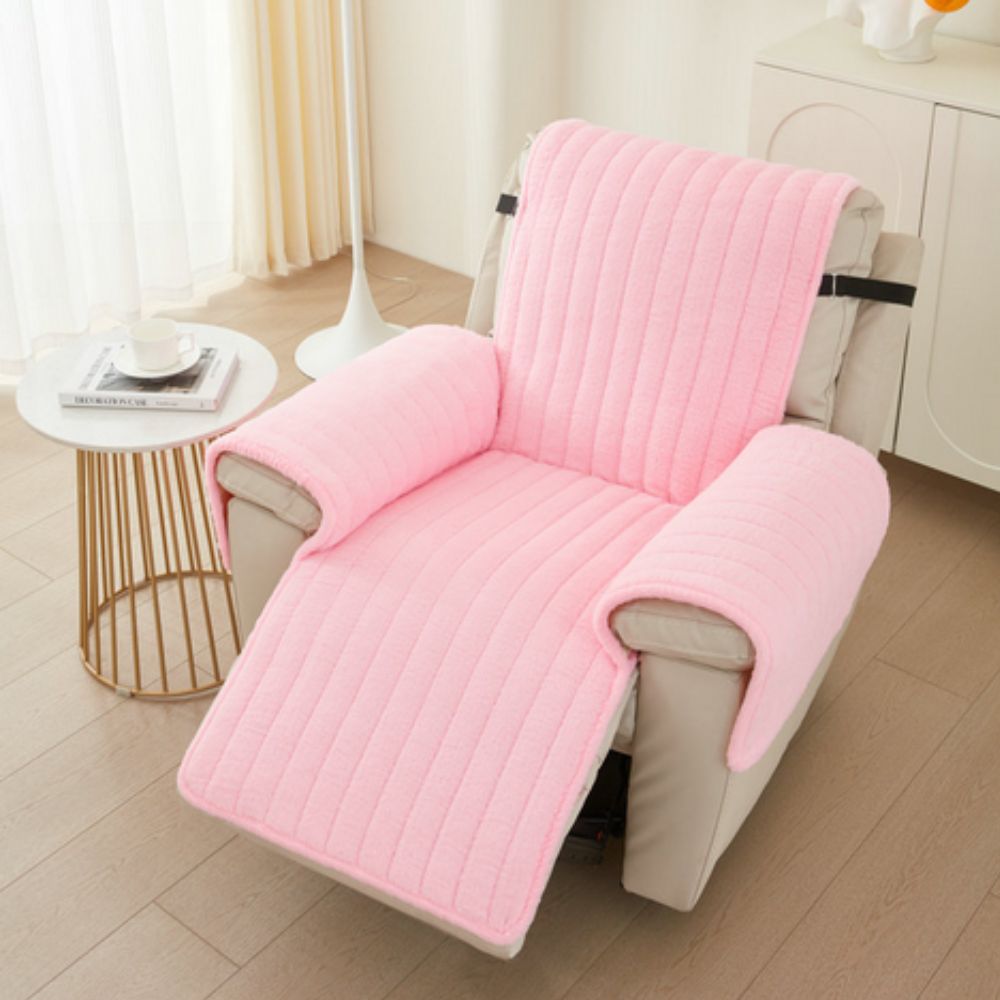 Microfiber Recliner Cover Protector - Non-Slip, Pet-Friendly