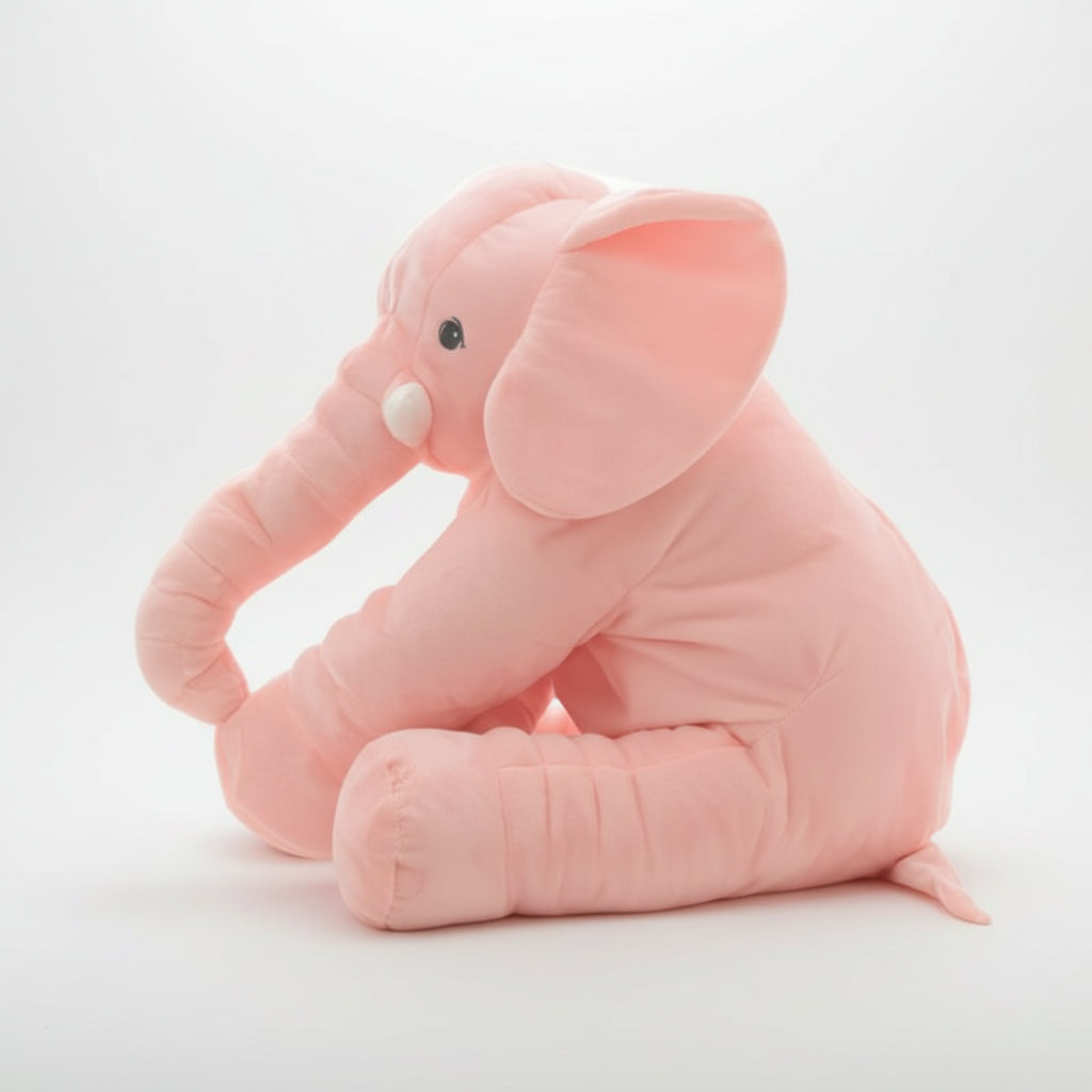 Plush Elephant Cuddle Pillow for Kids and Babies