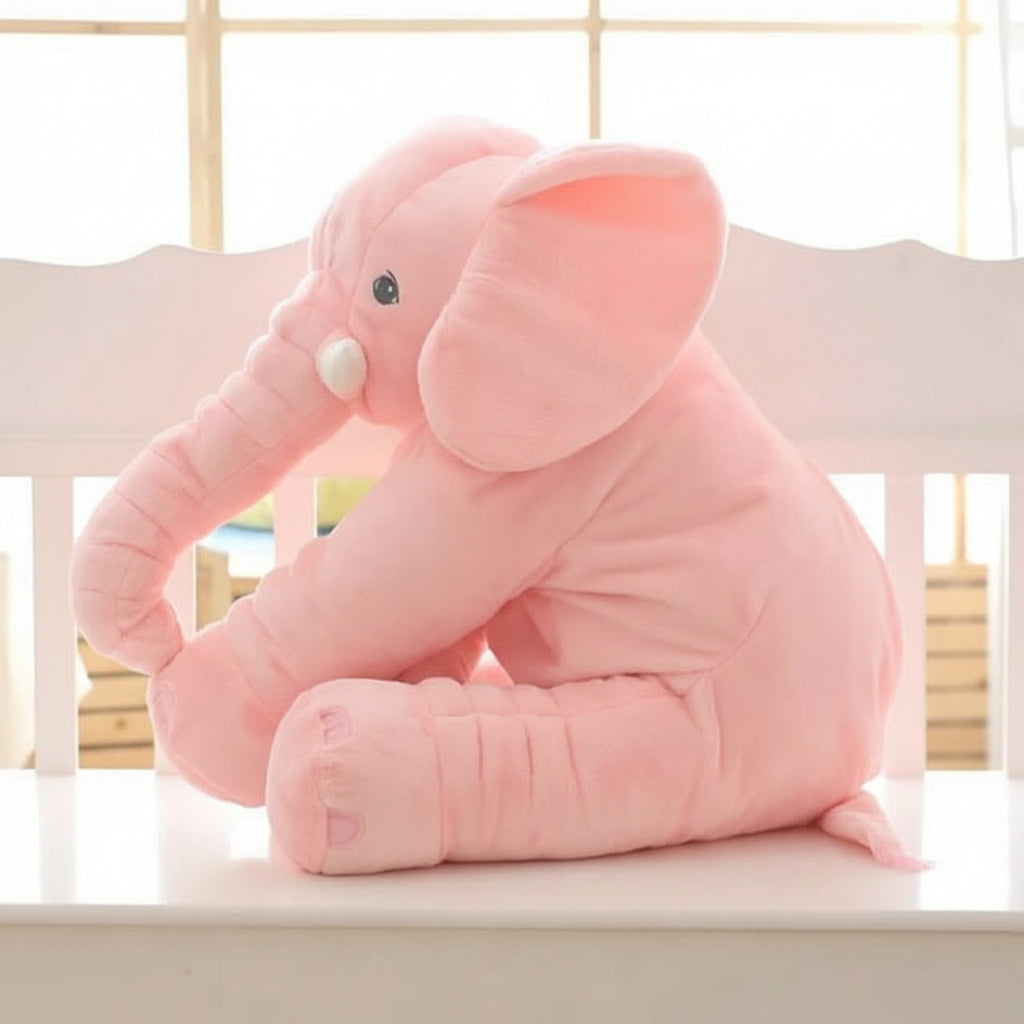 Plush Elephant Cuddle Pillow for Kids and Babies