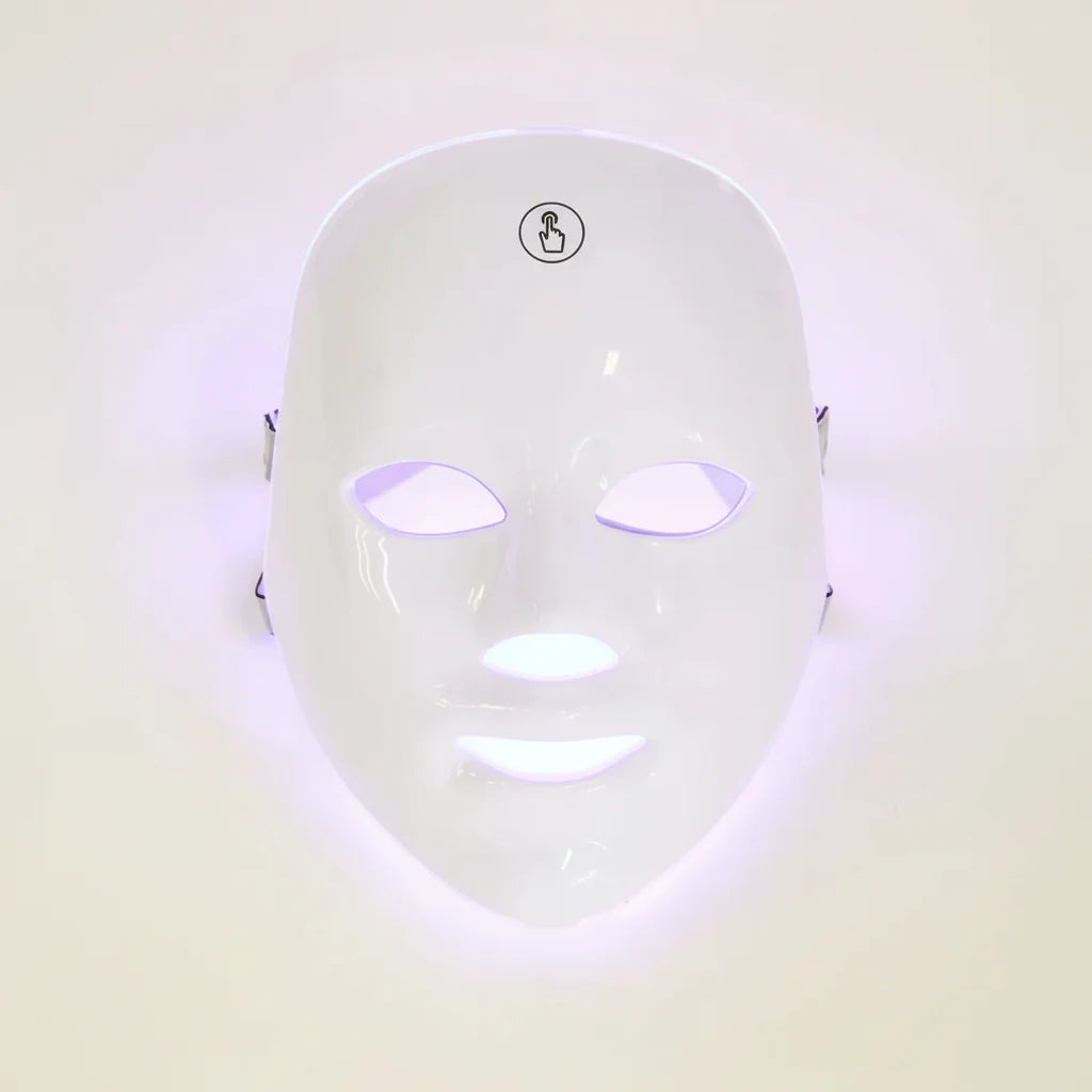 Rechargeable Red Light LED Facial Mask for At-Home Skincare