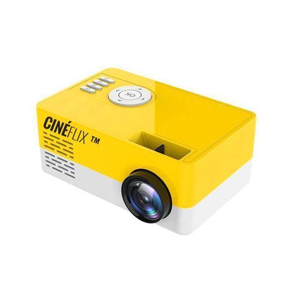 Portable HD Mini Projector with 1080p Resolution and Wireless Connectivity
