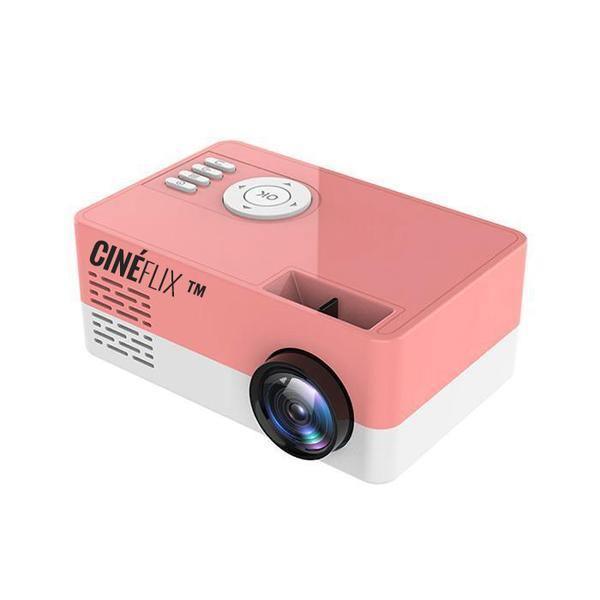 Portable HD Mini Projector with 1080p Resolution and Wireless Connectivity