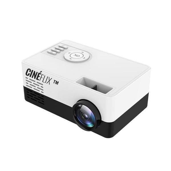 Portable HD Mini Projector with 1080p Resolution and Wireless Connectivity