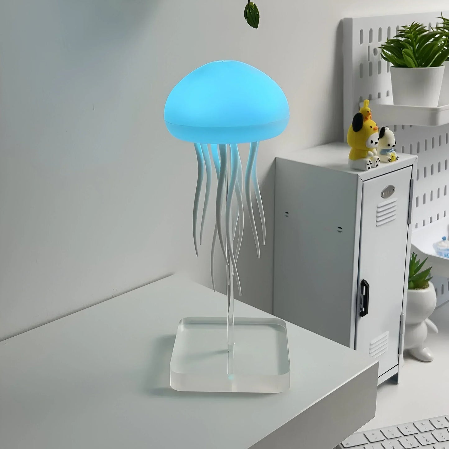 Smart Color-Changing LED Jellyfish Lamp with Remote Control