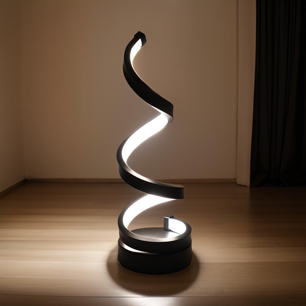 Modern Touch Control LED Table Lamp with Warm Light