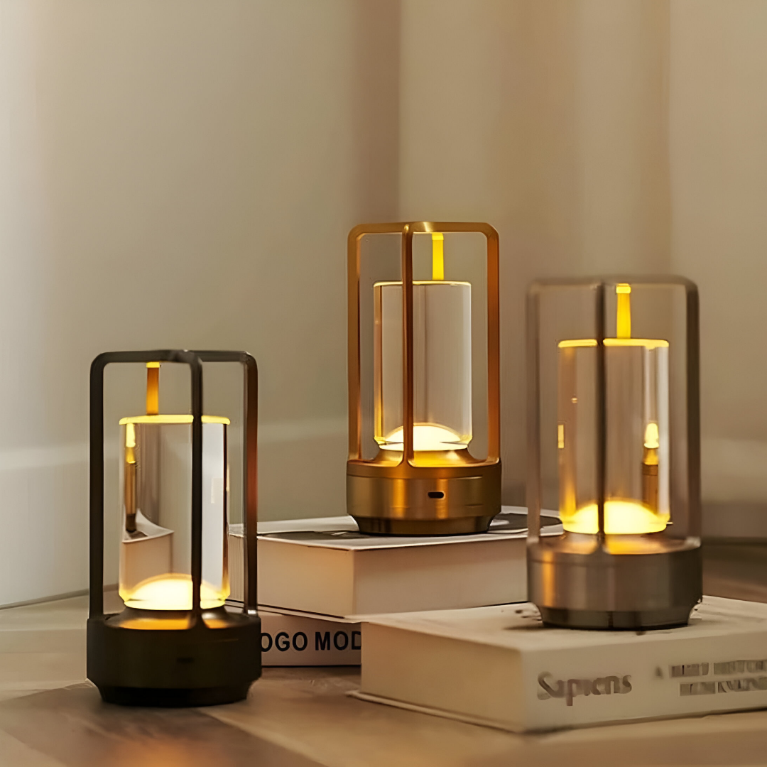 Portable Waterproof Dimmable Table Lamp with Rechargeable Battery