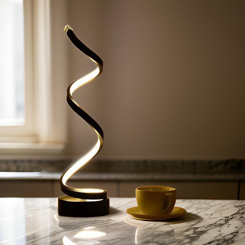 Modern Touch Control LED Table Lamp with Warm Light